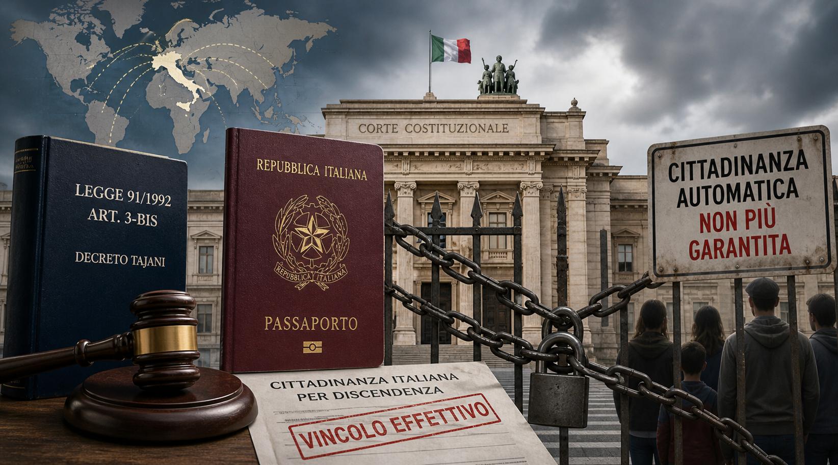 A Rupture with History: Italian Citizenship and the “ Genuine link  ” Doctrine - Ruling 63/2026